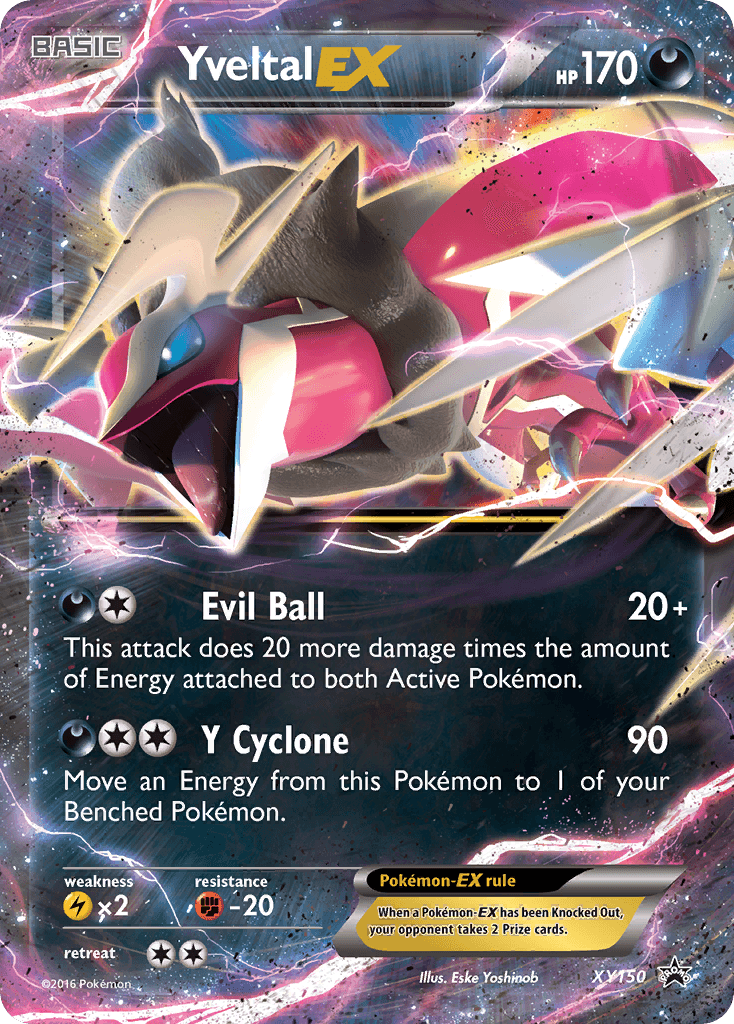 Yveltal-EX (XY Black Star Promos) - XY150/211