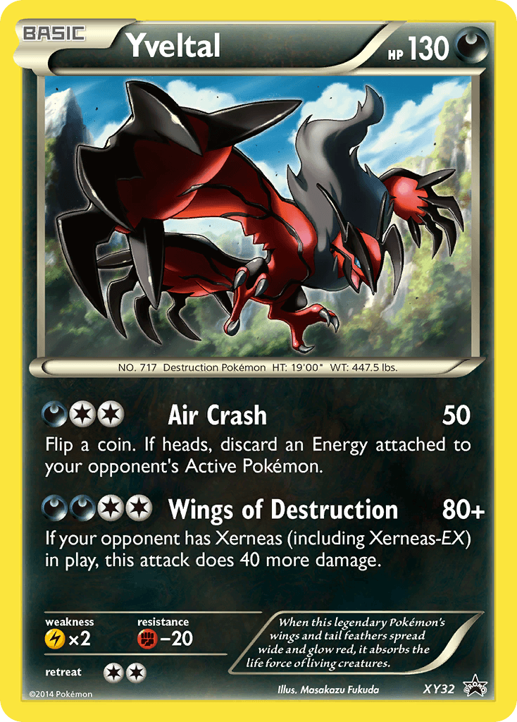 Yveltal (XY Black Star Promos) - XY32/211