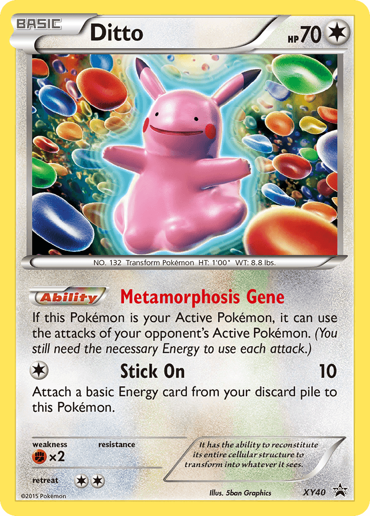 Ditto (XY Black Star Promos) - XY40/211