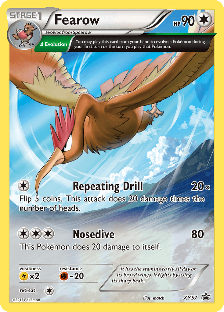 Fearow (XY Black Star Promos) - XY57/211